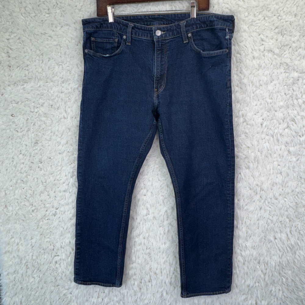Bonobos Jeans 38/30 Dark Blue Straight Leg Stretch Denim Casual Classic